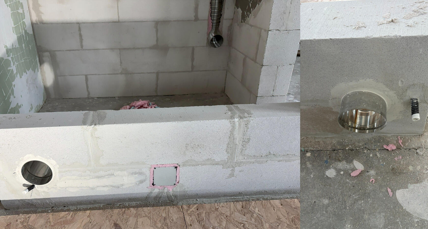 Szauna kályha és ventilátor kiállások készítése